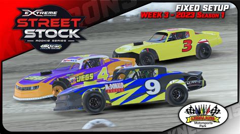 Rookie Dirt Street Stocks Race 2 Limaland IRacing Dirt YouTube