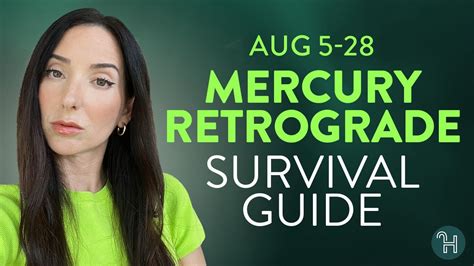 🔴 Mercury Retrograde Survival Guide August 5 28 How To Get The Best