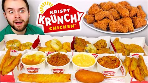 Trying Krispy Krunchy Chicken S Entire 2023 Menu Fast Food Review Youtube