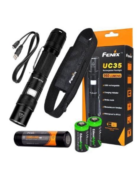 Lampe Fenix Uc35 1000 Lumens Rechargeable Usb