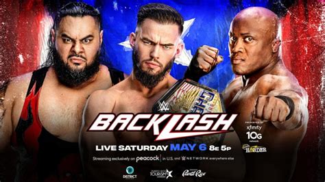 WWE Backlash Austin Theory Vs Bobby Lashley Vs Bronson Reed Result