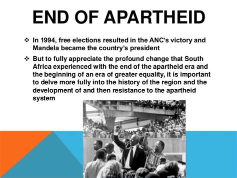 Apartheid in South Africa