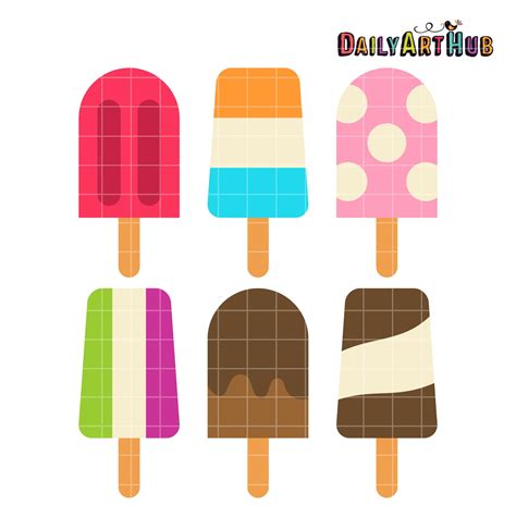 Ice Pops Clip Art Set – Daily Art Hub // Graphics, Alphabets & SVG