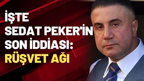 Sedat Peker In Son Iddias R Vet A Youtube