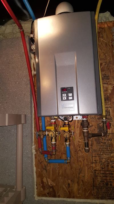 Rinnai Tankless Water Heater Install Just In Time Plumbing 54 Off