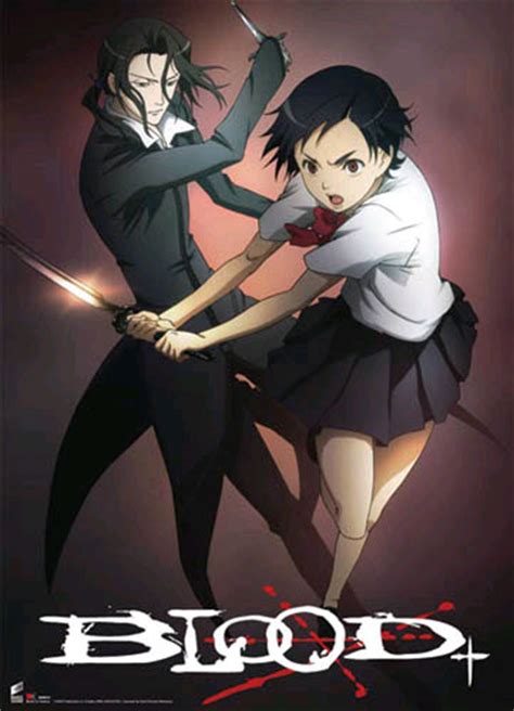 Blood+(Plus) Wall scroll - Saya and Hagi - Archonia.com