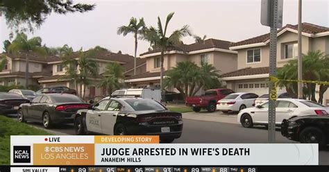 Homicide Investigation Underway After Oc Judge Arrested Cbs Los Angeles
