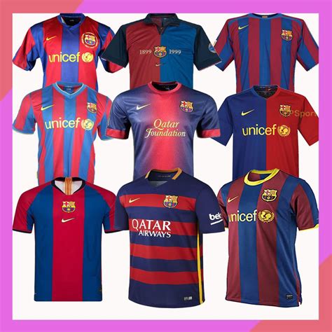 Barcelona Retro Home Jersey Barcelona Away Jersey Retro Soccer Jersey