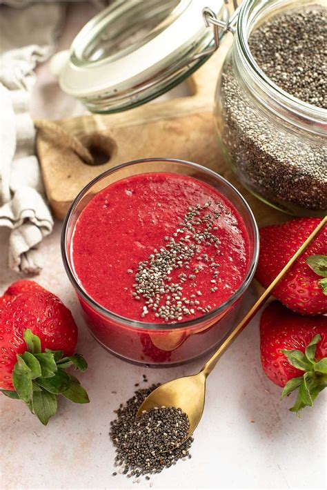 Gesunde Erdbeer Chia Marmelade Ohne Raffinierten Zucker Projekt