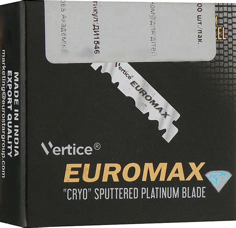 Euromax Singel Edge Razor Blades Half Blades Pcs Makeup Uk