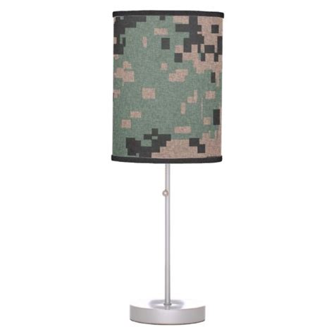 Green Camo Desk Lamp