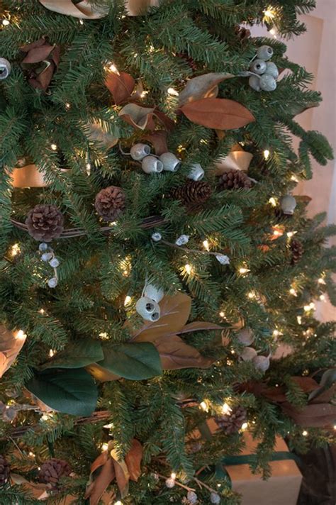 Woodland Themed Christmas Tree The Honeycomb Home