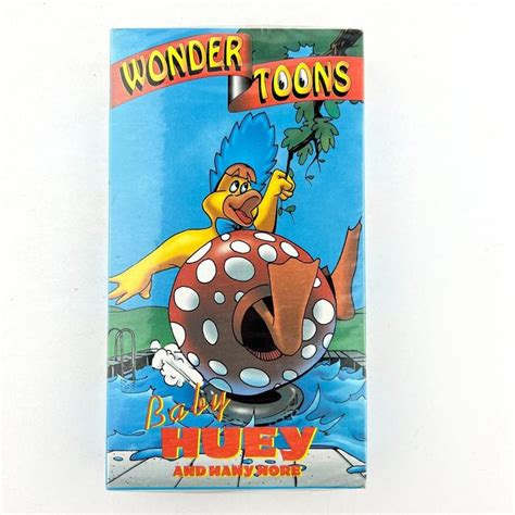 Wonder Toons Baby Huey And Many More Cartoons Vhs Video Tape New