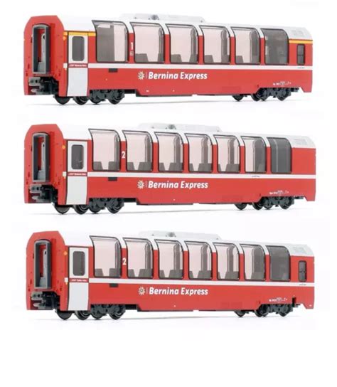 Kato Bernina Express 3 Unit Basic Set 10 1655 N Gauge £6500 Picclick Uk