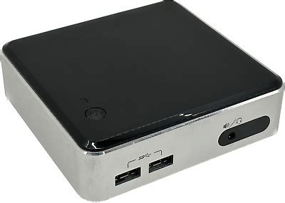 Intel NUC Mini PC I3 4010U 2x1 7 GHz 128GB SSD 8GB RAM Win10