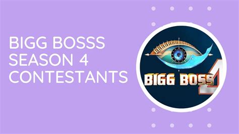 Bigg Boss 4 Telugu Contestants - These are the 15 probable contestants ...