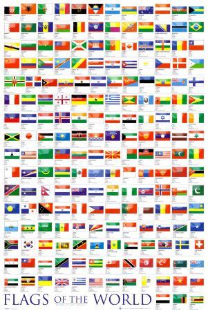 detail bendera dunia lengkap wallpaper koleksi nomer