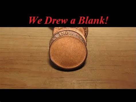 Coin Roll Hunting Pennies We Drew A Blank Youtube