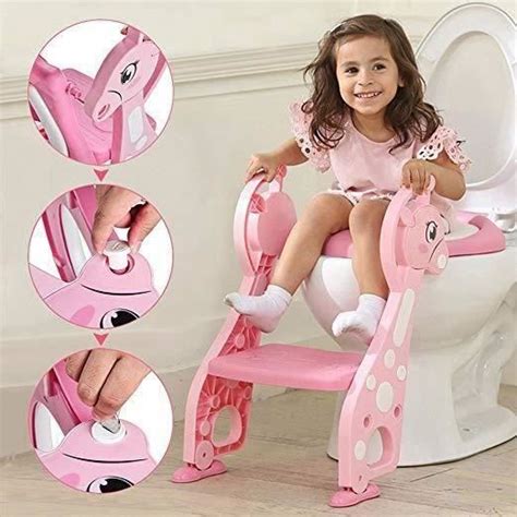 Si Ge De Toilette Reducteur Enfants Avec Marches Chaise De Formation