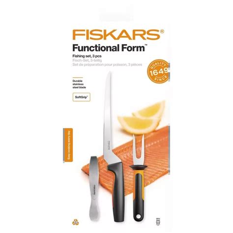 Fiskars Zestaw Do Filetowania Ryb Ff P Seta Widelec N Komplet