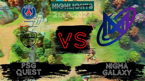 МИРАКЛ СДЕЛАЛ РАМПАЖЕЧКУ PSG Quest vs Nigma Galaxy TI 2024 QC WEU