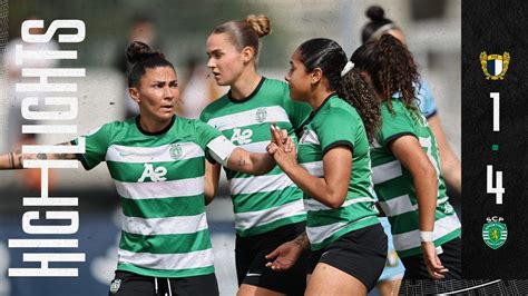 Resumo Futebol Feminino Fc Famalic O Sporting Cp Youtube