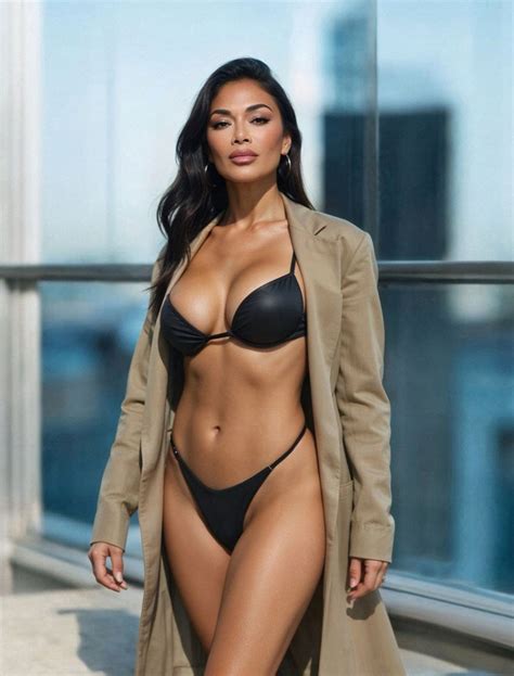 Bikini Clad Nicole Scherzinger Shows Off Her Fit Figure In Glamorous