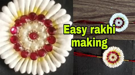 Diy Easy Rakhi Making At Home With Waste Materials Diy Rakhi For