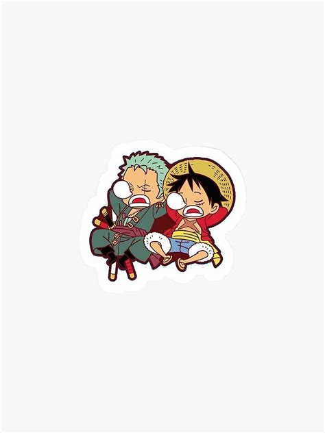 Roronoa Zoro Stickers One Piece Stickersmonkey D Luffy Stickers