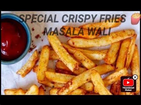 Super Fastest French Fries Besan Masala Fries Recipe Crispy And