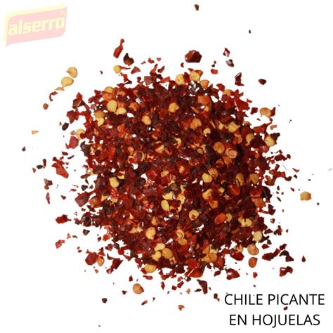 CHILE PICANTE EN HOJUELAS - Condimentos y Especias para la industria alimentaria - Alserro ...