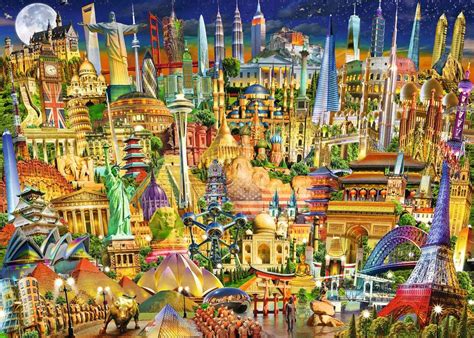 Ravensburger World Landmark By Night Piece Puzzle The Puzzle