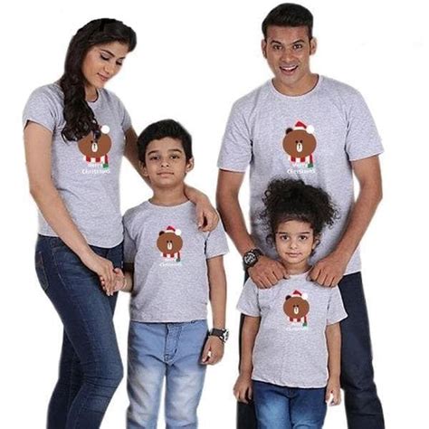 Tee Shirt Famille Assorti Joyeux No L Ma Famille D Abord En T