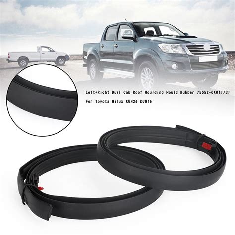 Dual Cab Roof Moulding Mould Rubber For Toyota For Hilux Kun