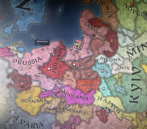 (Almost) accurate borders of the Kingdom of Prussia before the ...