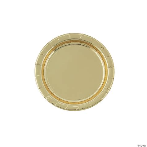 Gold Foil Paper Dessert Plates Discontinued