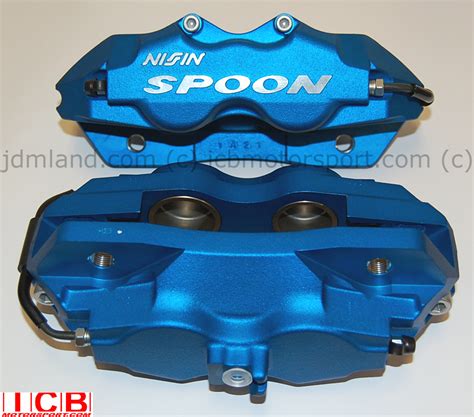 Spoon Sports 4 Pot Twin Block Calipers 45020 Dcr G00 Eg6ep3gd3ge8