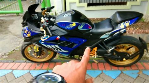 New Vixion Modifikasi Ninja Fi Cc Part Youtube