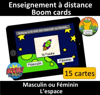 Masculin Ou F Minin Espace By Les Cr Ations Jooloo Tpt