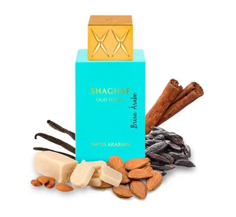 Shaghaf Oud Tonka Swiss Arabian · Brisa Arabe · Perfumes Arabes