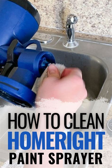 How To Clean Homeright Paint Sprayer