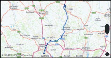 What is the drive distance from Stevenage Hertfordshire Great Britain to Watford Hertfordshire ...