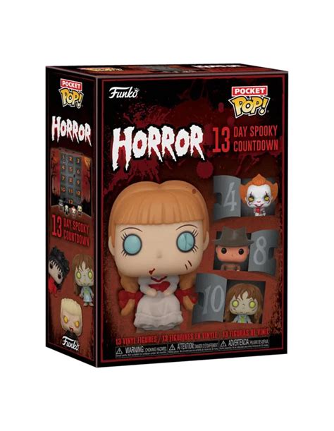 Calendario Adviento De Terror FUNKO POP POCKET