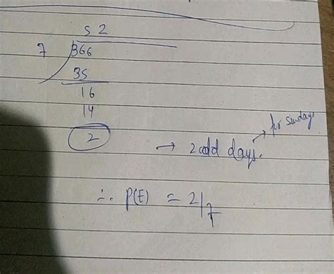 The Probability That A Leap Year Contains 53 Sundays Or 53 Mondays Isn