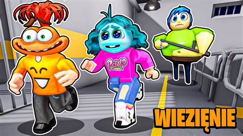 STAJEMY SIĘ BOHATERAMI w Inside Out 2 i UCIEKAMY Z WIĘZIENIA w Roblox