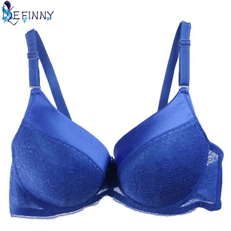 2018 Sexy Women Bra Plus Size Bra Push Up Back Closure Lace Push Up