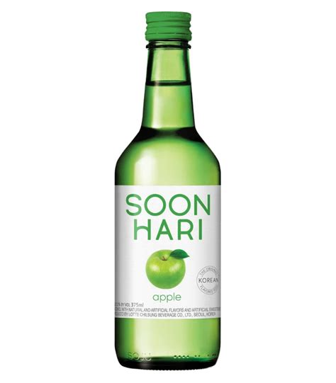 soonhari apple soju  barrel tap