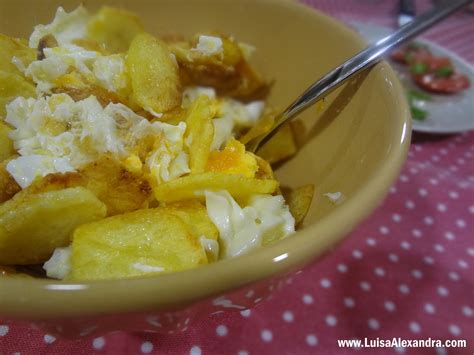 Ovos Rotos Ovos Estrelados Batatas Fritas Luísa Alexandra