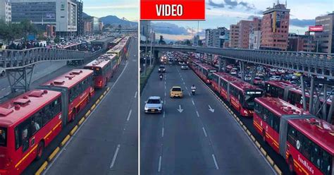 La Estación De Transmilenio Más Llena De Bogotá