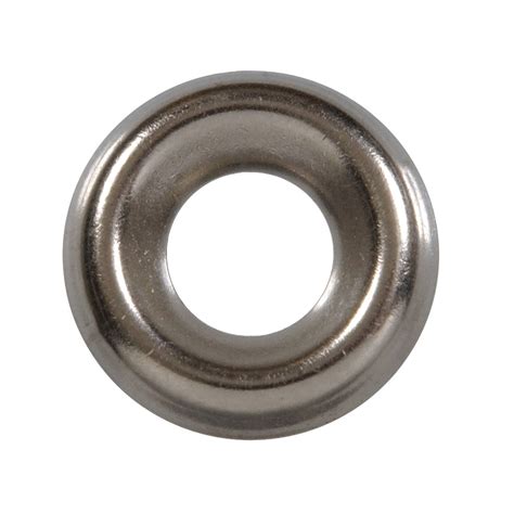 The Hillman Group 10 Stainless Steel Finish Washer Bolts Nuts